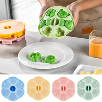 Baby Cartoon Food Container Infant Fruit Breast Milk Storage Box Freezer Crisper Baby Food Container Storage Formula Dispenser