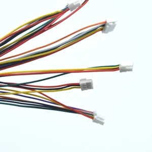 10pcs micro jst gh 1.25 2p 3p 4p 5p 6pinピッチ1.25mmワイヤーケーブル付き男性プラグコネクタ150mmコネクタ28awg 10ベストセールス25ピンコネクタ-2