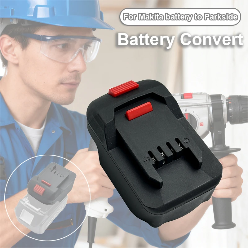 

Преобразователь батареи Адаптер батареи для литий-ионных батарей Makita 18 В преобразует в адаптер адаптера электроинструмента Lidl Parkside X20V