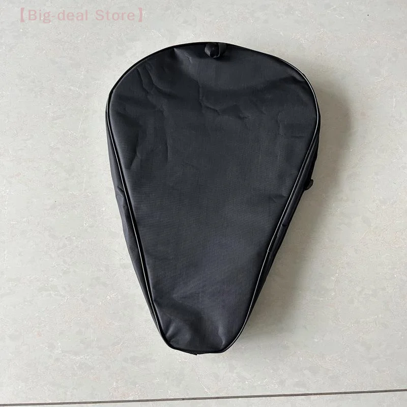 【M】Oxford Black Padel Paddle Bag Cover For Various Tennis Racket Soft Face Carbon Fiber EVA Racquet Unisex Tennis Shoulder Bag