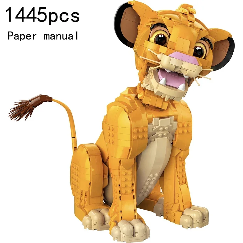 1445 stuks De Koning Van Beesten Bouwstenen Model Dier Bricks Speelgoed Voor Kinderen Volwassenen Verjaardag Kerstcadeaus Compatibel 43247