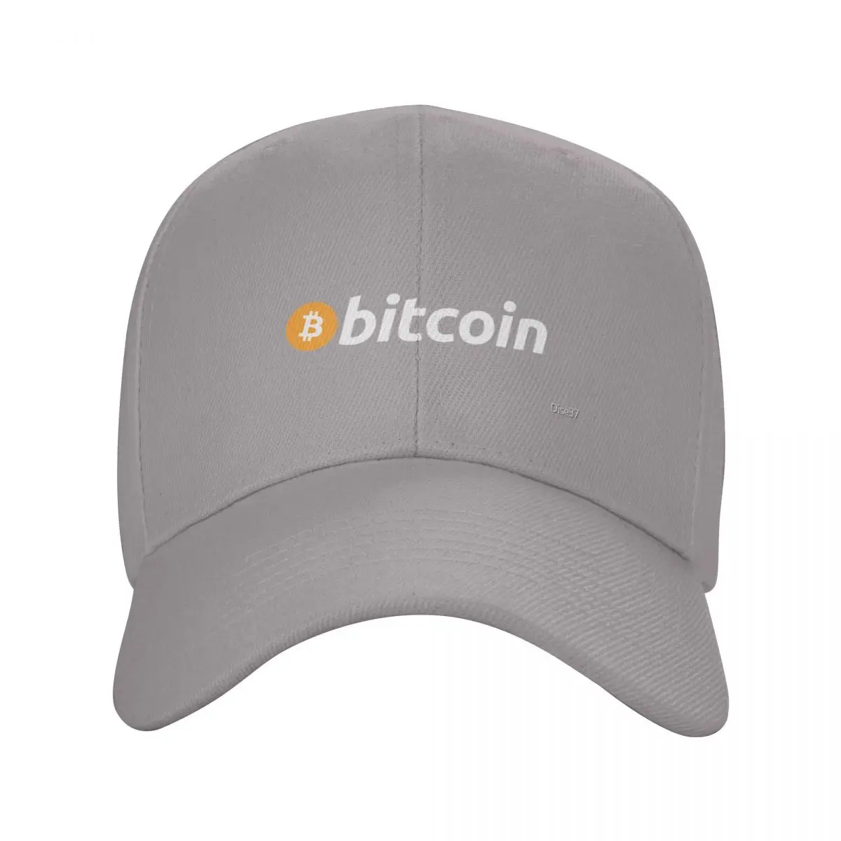 Bitcoin Logo Hat White Fashion Baseball Cap Peaked Cap Men's Hat Women's Cap Men's Hat