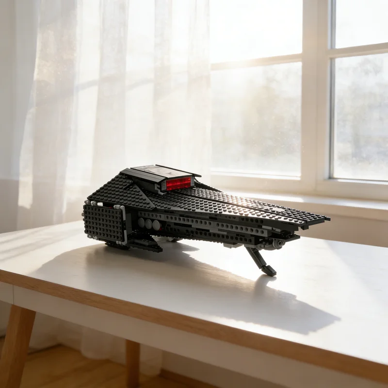 

1123pcs MOC Dark Corvus Star Battle Model Building Blocks Creative Display Gift Collectible Decor Kids Premium Adult Desk Home