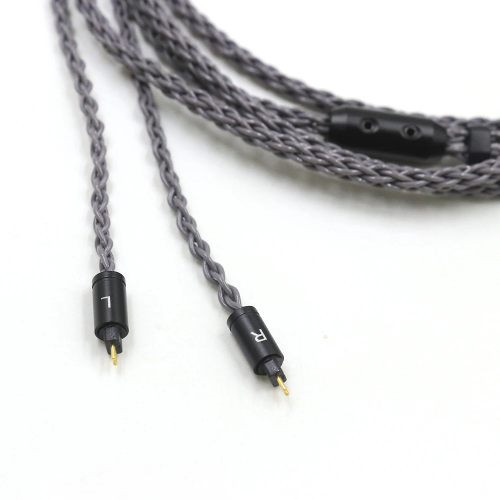 Haldane GreyJelly Высококачественные наушники Taiwan-7N Litz OCC, сменный кабель для обновления для 2-контактных наушников 0,78 мм (с канавкой)