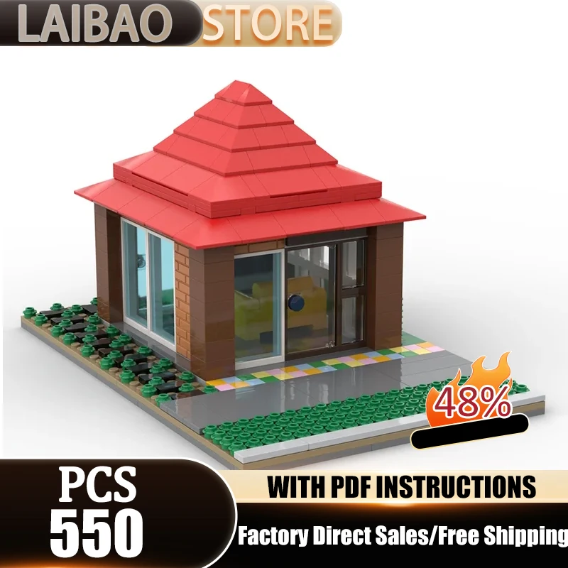 

Модульный конструктор City Street View: Малый театр (Модель MOC) – Технологичный подарок для самостоятельной сборки