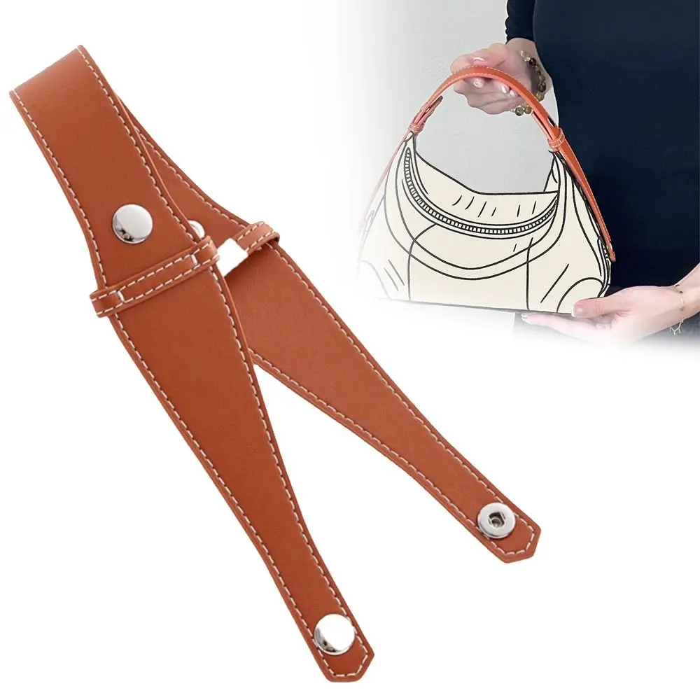 

Fashion PU Leather Bag Extended Short Strap 48cm Replacement Bag Handle Detachable Handbags Strap Bag Accessories