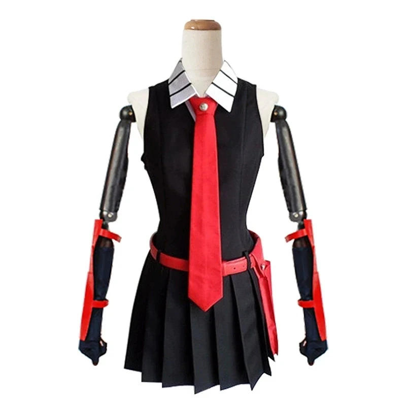 A;3\v,7'd/Anime ga KILL Akame Uniform Outfits Halloween Christmas Daily Stage Performance Wear Cosplay Cw.3;v'6\b/ view 4