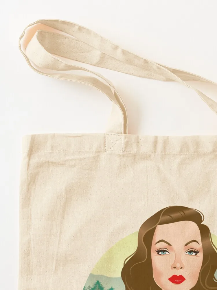 Leave her Tote Bag shopping bag logo Custom bag Woman shopper woman shopping