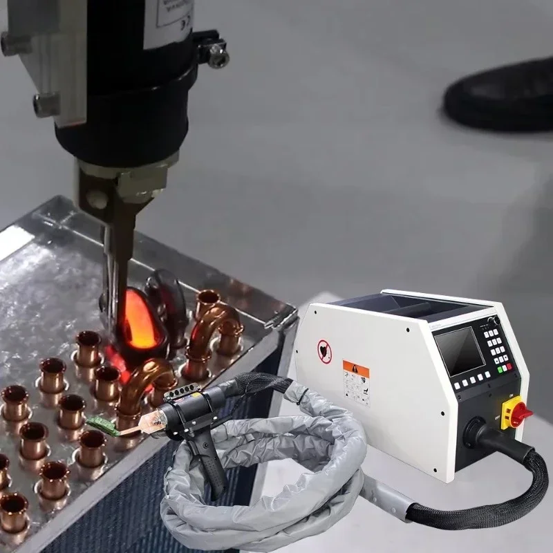 

60 KW High Frequency Induction Heating Machine for Aluminium and Brass Copper Pipe Welding and Melting Heat Treatment Furnace