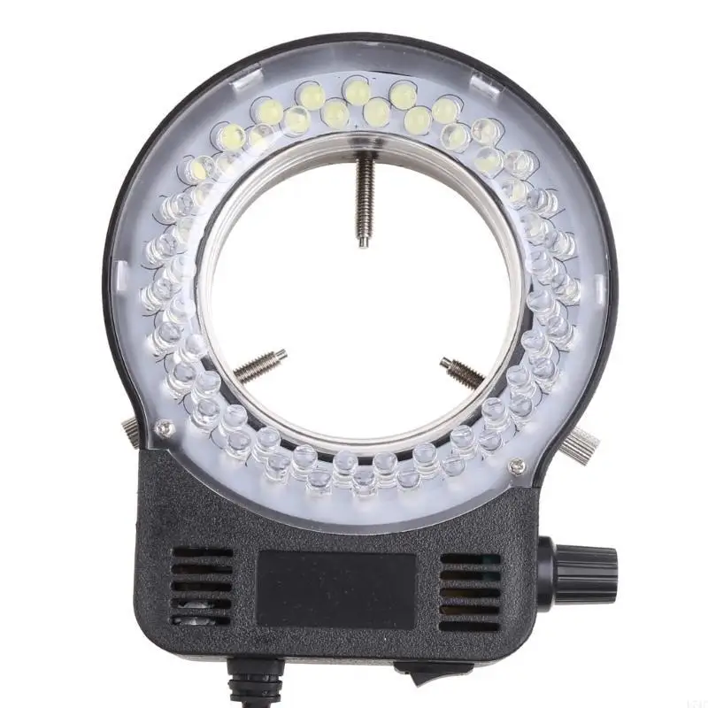 

Microscope Lamp Single Cylinder Binocular Stereo Microscope Ring Lamp Integrated Ring Light Source Brightness Adjustable