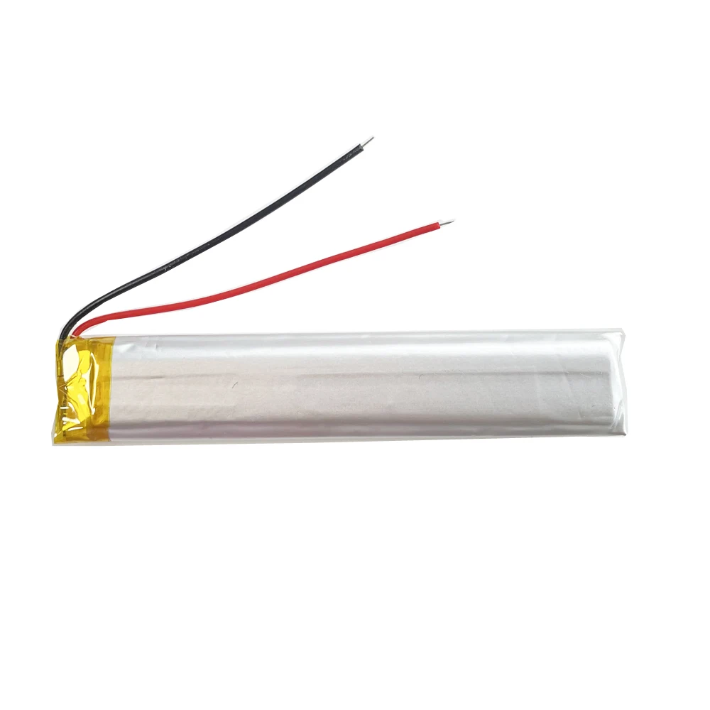 3.7V 700mAh akumulator litowo-polimerowy długa taśma Lipo 651474 do lekkich LED z Bluetooth rowerowych do masażu