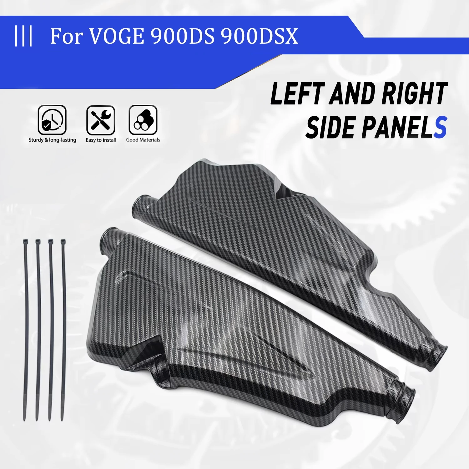 

FOR LONCIN VOGE 900DS 900DSX Motorcycle DS900X Left Right Side Panel Infill Frame Guard Protector Cover DSX900 DSX DS 900