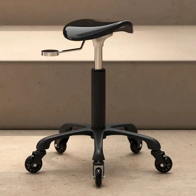 

Salon Chair Barber Reception Wheel Equipment Shop Professional Barber Chair Rotating Silla Lashistas Chaises Barbershop