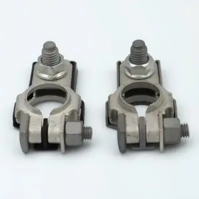 

1Pair Car Connectors Vehicle Terminal Clamps Durable Auto Terminal Clamps Quick Release Connector Clamp