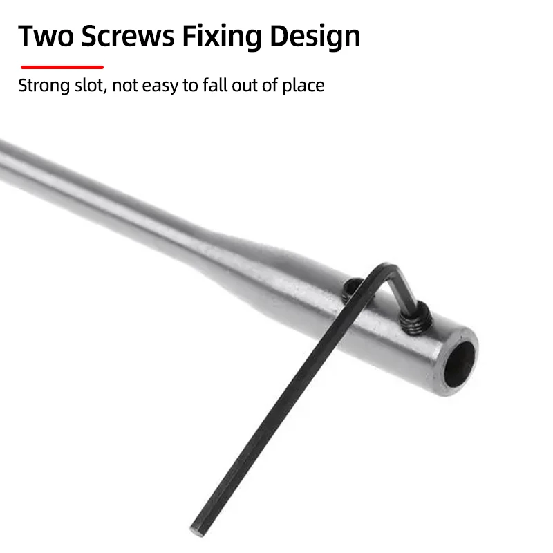 Drill Bit Extension Connecting Rod 150/300mm 1/4” Hex Shank Screwdriver Bit Holder Extension Bars Extender Electric Drill Tools