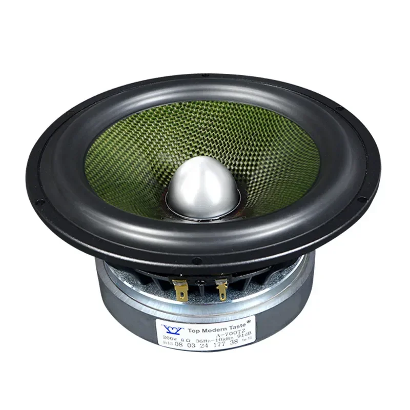 

6.5 inch 7 inch speaker high quality aluminum frame pure carbon fiber bullet bass speaker