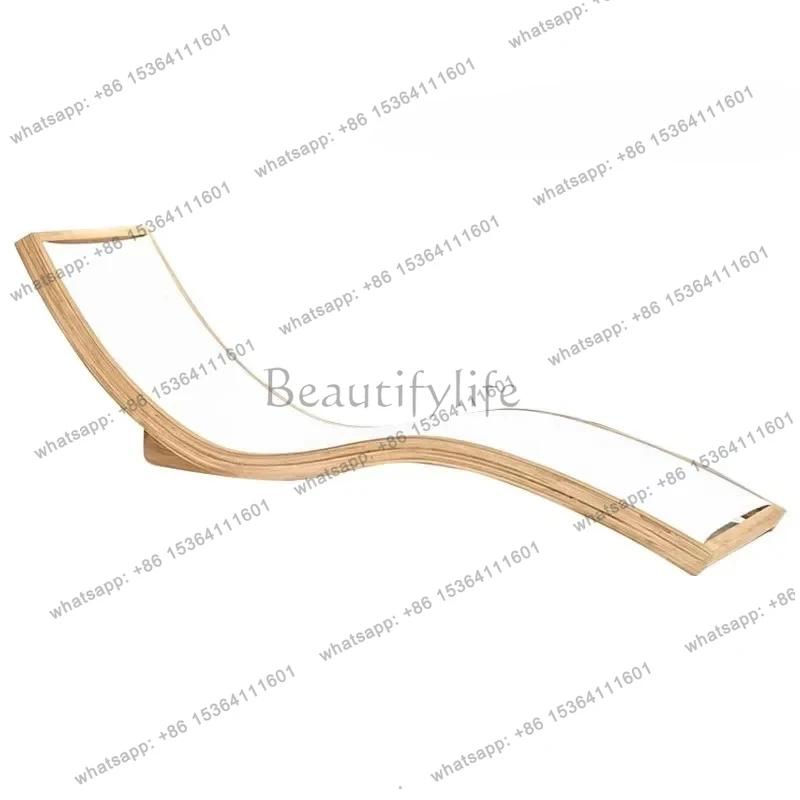 

Outdoor leisure sofa bed hotel beach pool bed resort courtyard lounge chair waterproof and sun protection