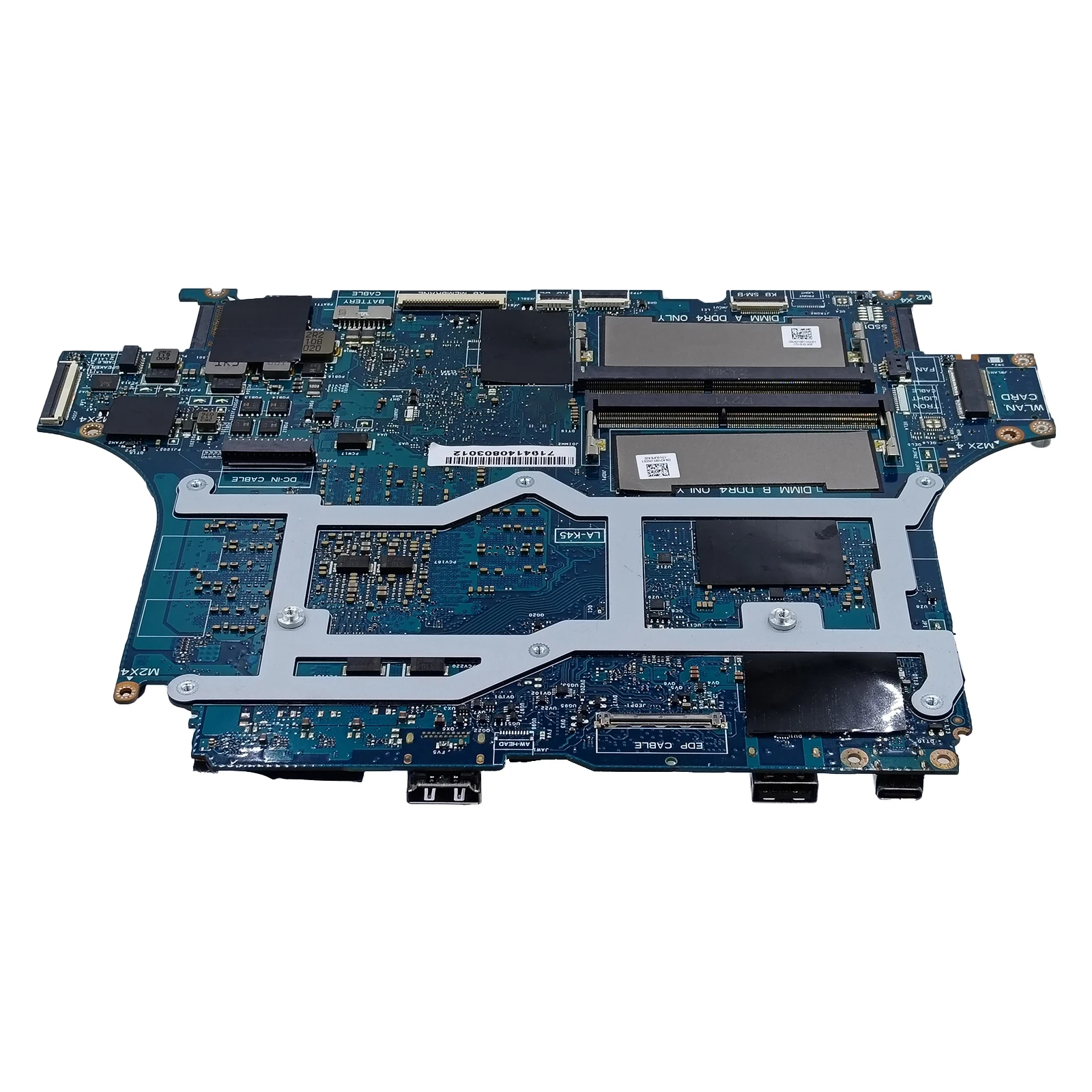 

0284MK 0836K6 For Dell G15 5511 Laptop Motherboard SRKT3 i7-11800H GN20-E3-A1 6GB RTX3060 Mainboard with Keyboard Port LA-K452P