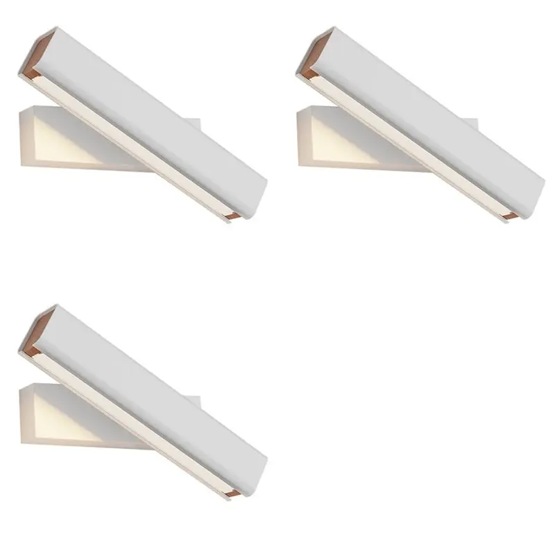 ABFU-3X Bedroom Bedside Wall Lamp Rotating Wall Lamp Stairs Study Wall Guest Room Corridor Lamp B