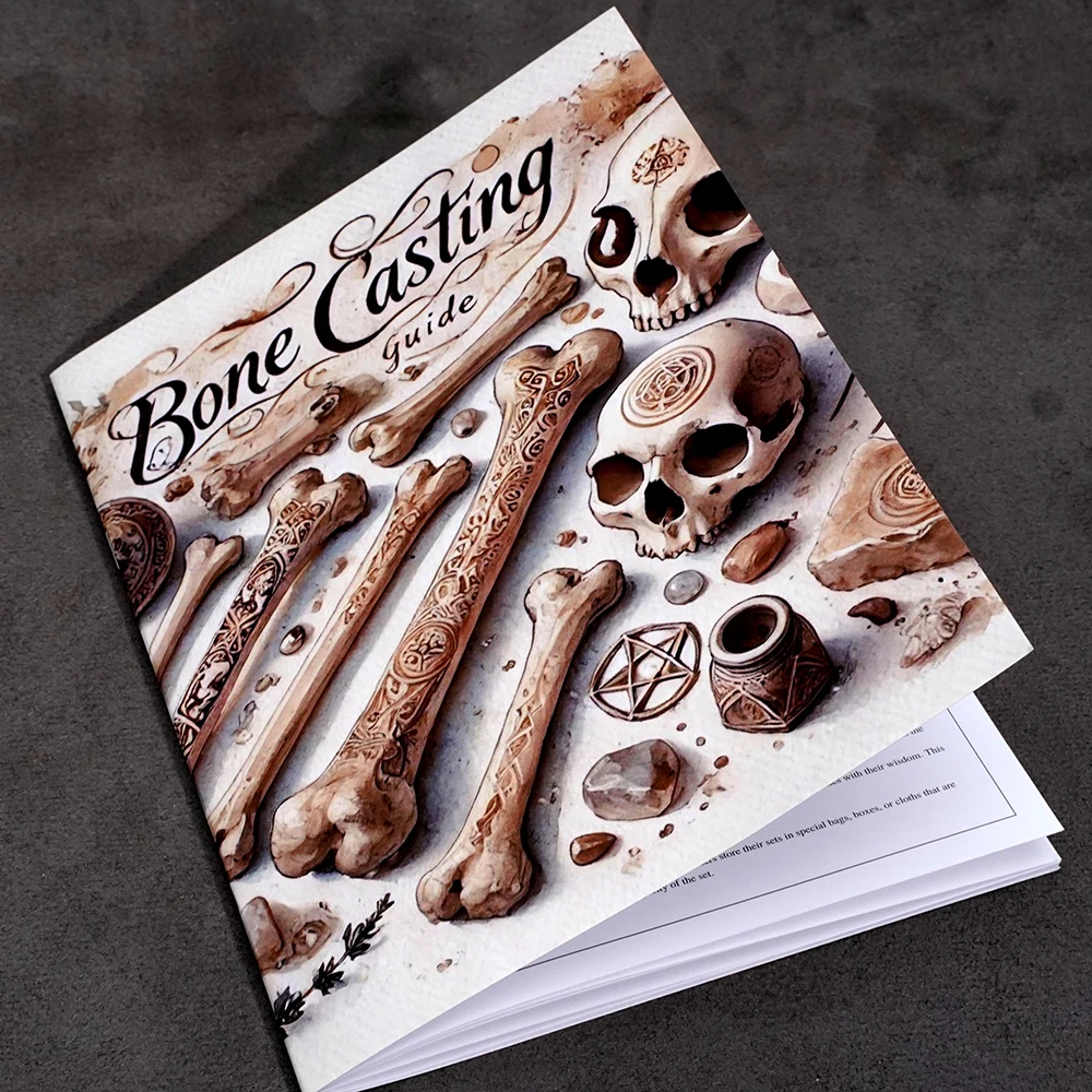 دليل صب العظام دليل العرافة والسحر للمبتدئين والممارسين التعليمات المصورة لقراءة العظام