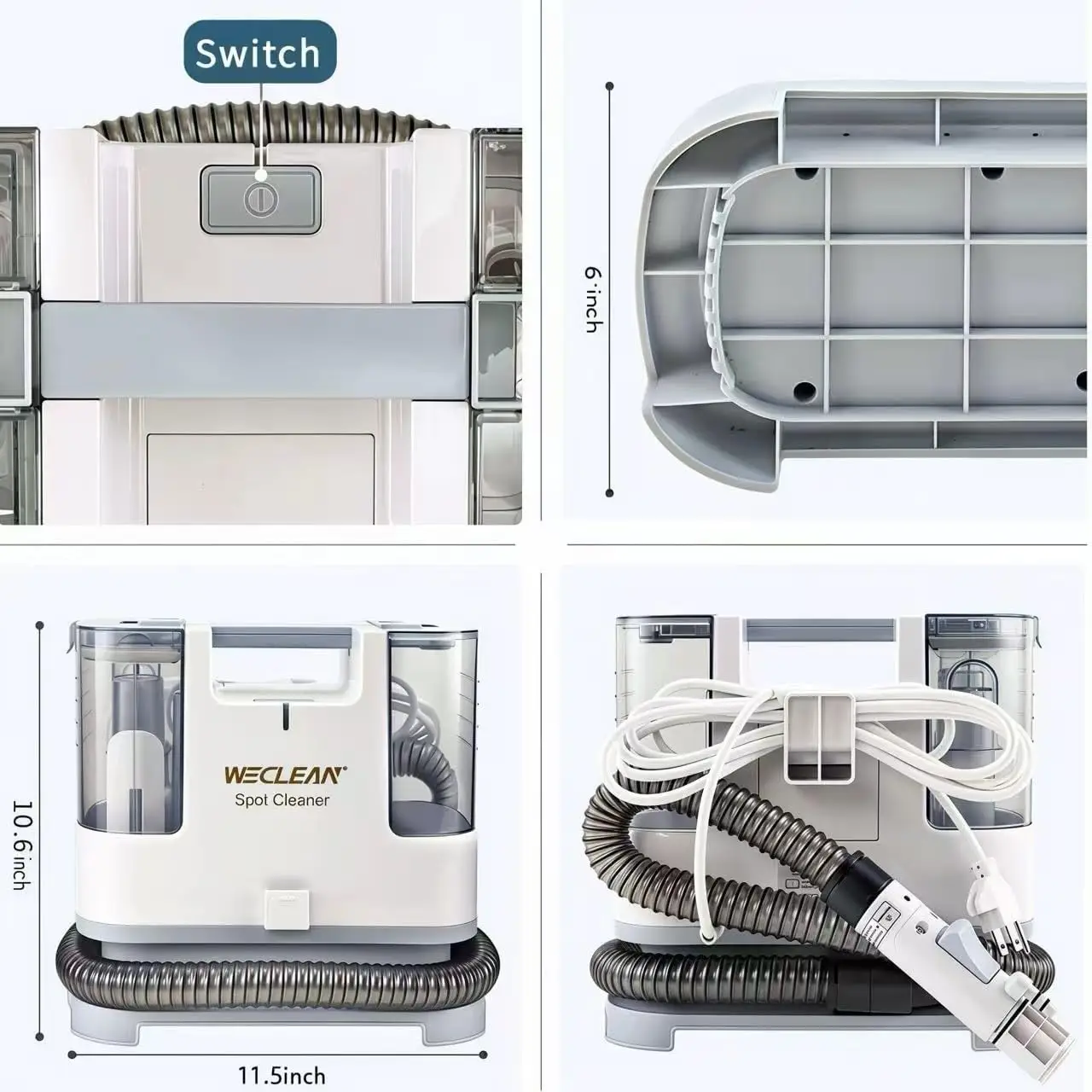 C1 Portable Extractor for Couch and Carpet Cleaner Upholstery Cleaner for Deep Cleaning