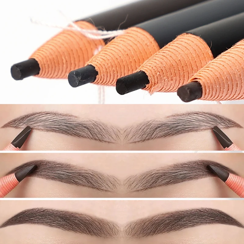 Pull Line Wenkbrauw Pen Waterdichte Wenkbrauw Tattoo Tint Enhancers Blijvende Cosmetische Professionele Make-Up Wenkbrauw Lift Wenkbrauw Eyeliner Tool