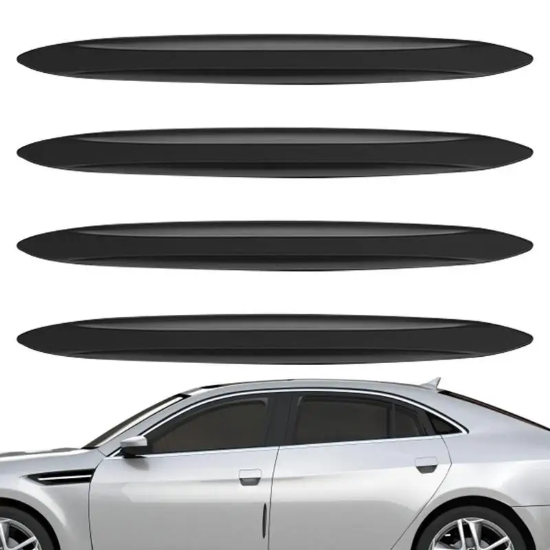 Car Door Anti-collision Strip 4 PCS Auto Bumper Protector Trim Vehicle Door Anti Scratch Guard Edge Strip Seal Protector With