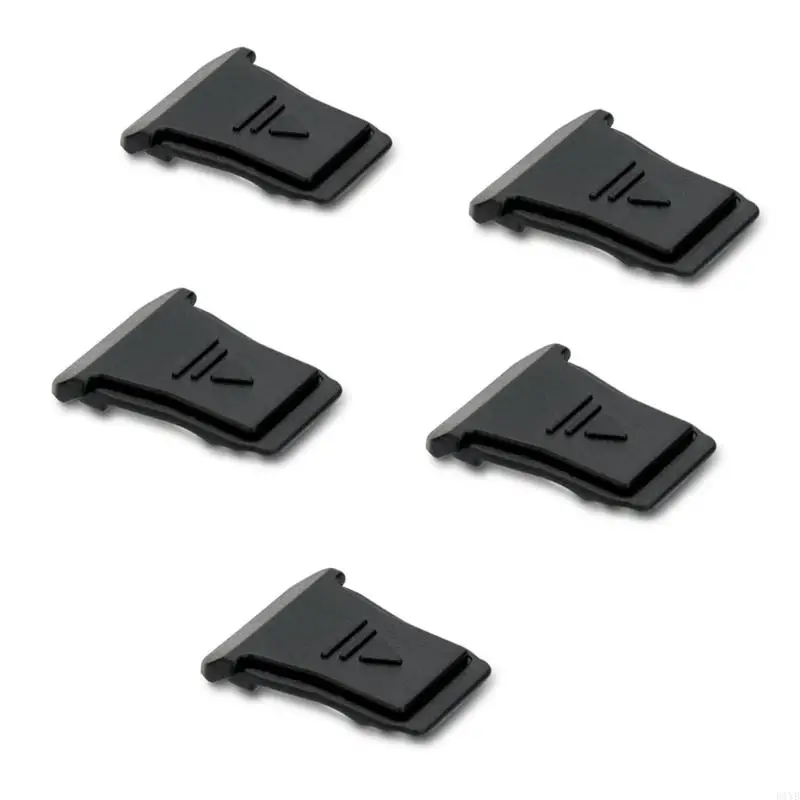 E1YB 5pcs Universal Hot Shoe Dustproof Protective Cover Repalcement for R6MarkII R5C Cameras Repair Part