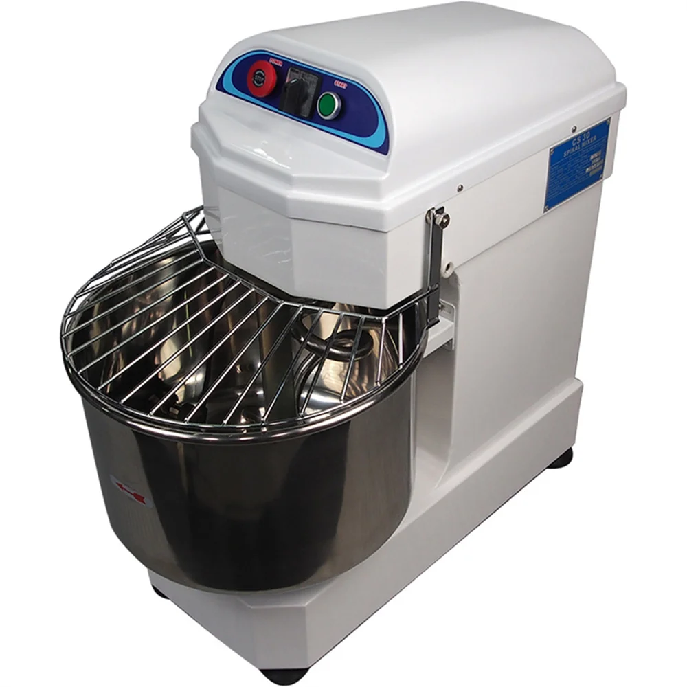 Commercial Electric 40KG 100L Food Bread Baking Bakery Equipment Stand Dough Spiral Machine impastatrice spirale mixer