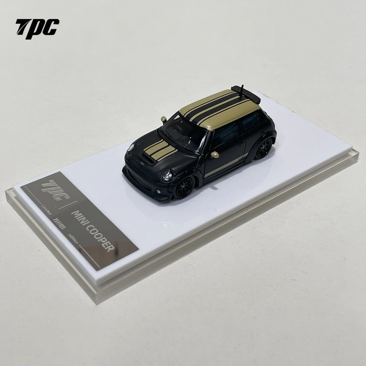 TPC 타임 마이크로 BSC 1:64 BMW 미니 쿠퍼 문 아이즈/레인보우/슈프림/LBWK 리버리 다이캐스트 디오라마 자동차 모델 컬렉션 장난감 재고 있음 썸네일 6