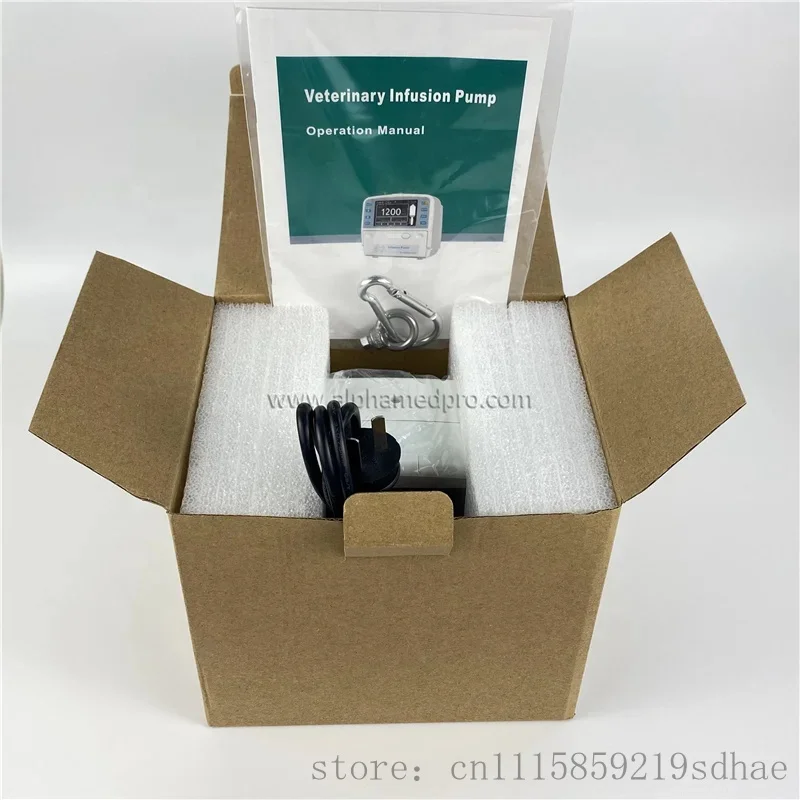 Lorvmed  Medical Pet Portle LCD Touch Screen Intravenous Veterinary  Pumps Iv Drip  Pump EB2