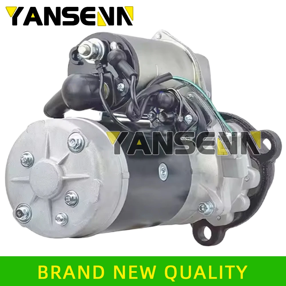 24V 12T 11KW كاتب المحرك ل 1984-1990 كوماتسو الزاحف D50A D53A D60A D60S D75S 6008139321 6008139322 0230006530 600-813-9321