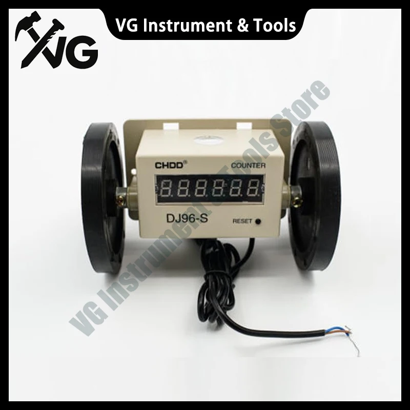 Meter Counter DJ96-S Length Meter Textile Fabric Counter Digital Counter DC 12V/DC24V/AC110V/AC 220V/AC36V/AC380V