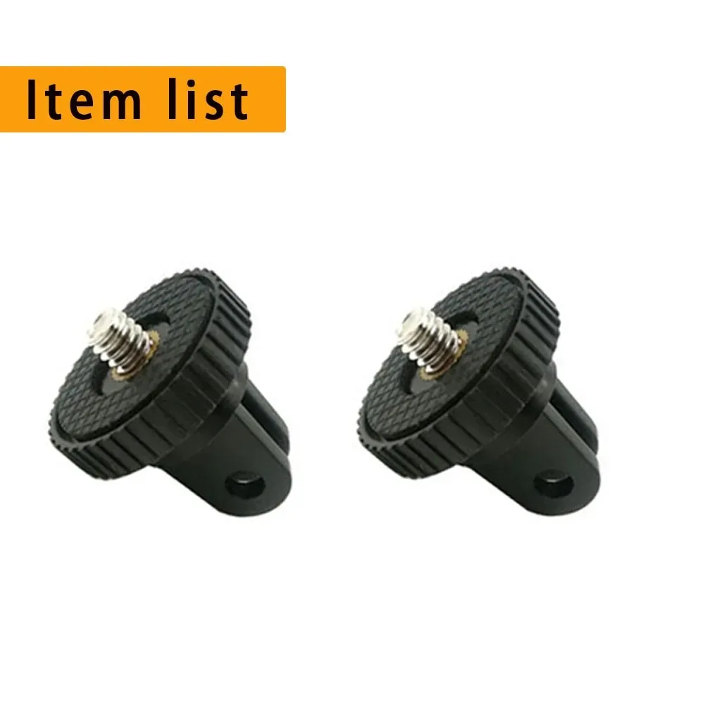 Schnellverschluss-Stativadapter 1/4-Zoll-Schraube Universal-Basis-Kit für GoPro Insta360 DJI Action AKASO SJCAM Kamera-Zubehör