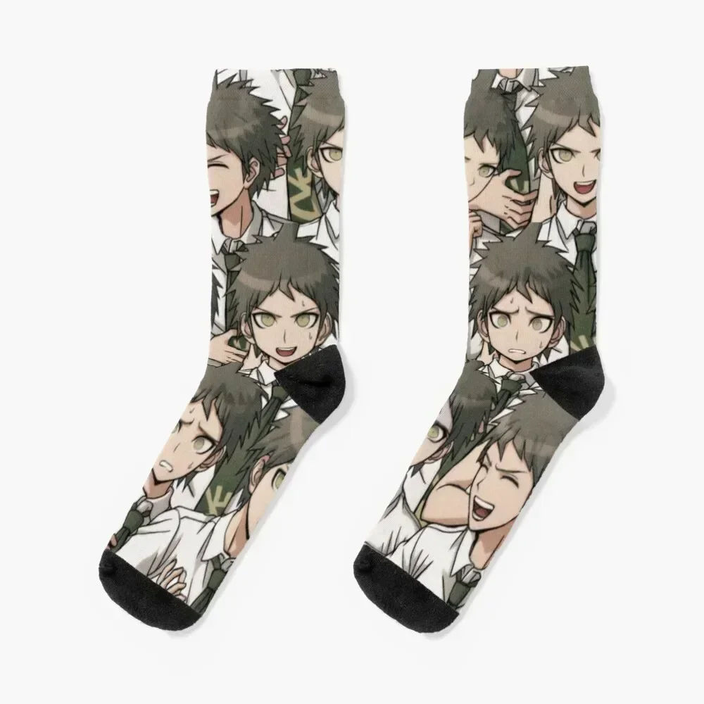 Hajime Hinata Socks valentine gift ideas floral hiphop Antiskid soccer Socks Female Men's