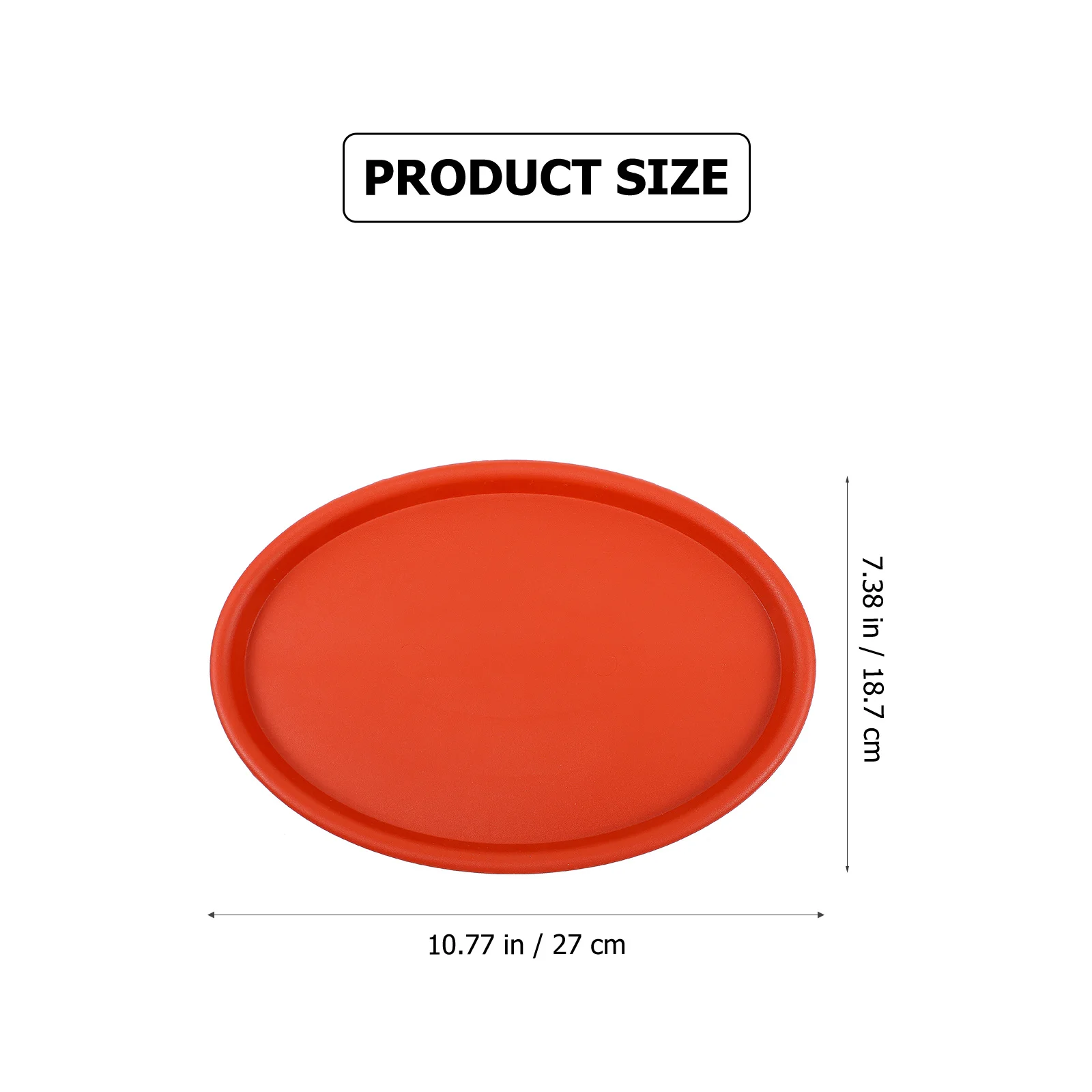 

10pcs Thick Water Trays Durable PP Material Suitable Most Flowerpots Great Replanting Indoor Outdoor Oval Plant Saucers Plastic