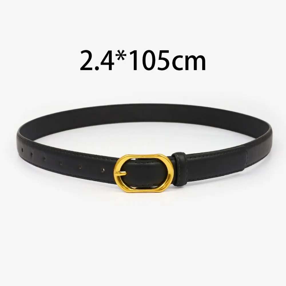 Casual Luxury Design Leather Belt Women Fashion Trendy Waist Strap Trouser Dress Belts