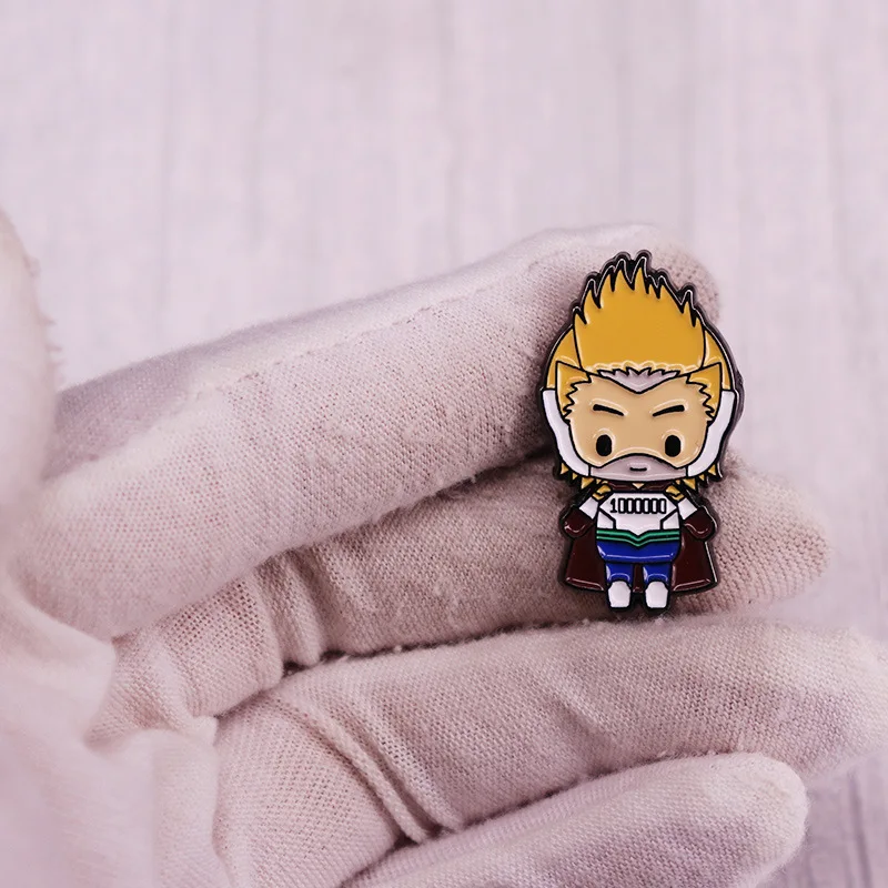 Anime Mỹ Anh Hùng Giới Học Thuật Triệu Cosplay Đạo Cụ Kim Loại Huy Hiệu Lapel Pin Hợp Kim Ba Lô Thổ Cẩm Phụ Kiện