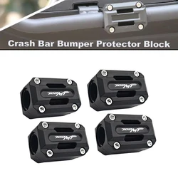 For CFMOTO 700MT 700 MT MT700 Moto Engine Guard Fit for 22/25/28mm Motorcycle Engine Guard Protector Decorative Block Crash Bar