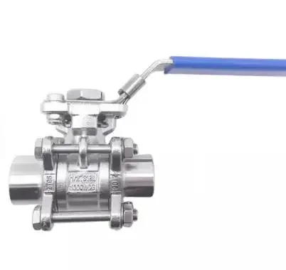 SS304 SS316L Stainless Steel Hygienic Three Pieces Price Threaded End Full Package Ball Valve for Food Cosmetic Dairy Industry