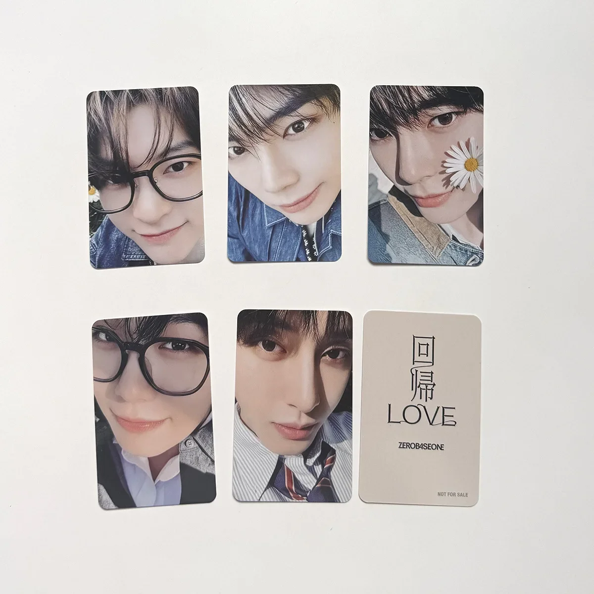 5Pcs/Set Idol Boys  ZB1 New Album 