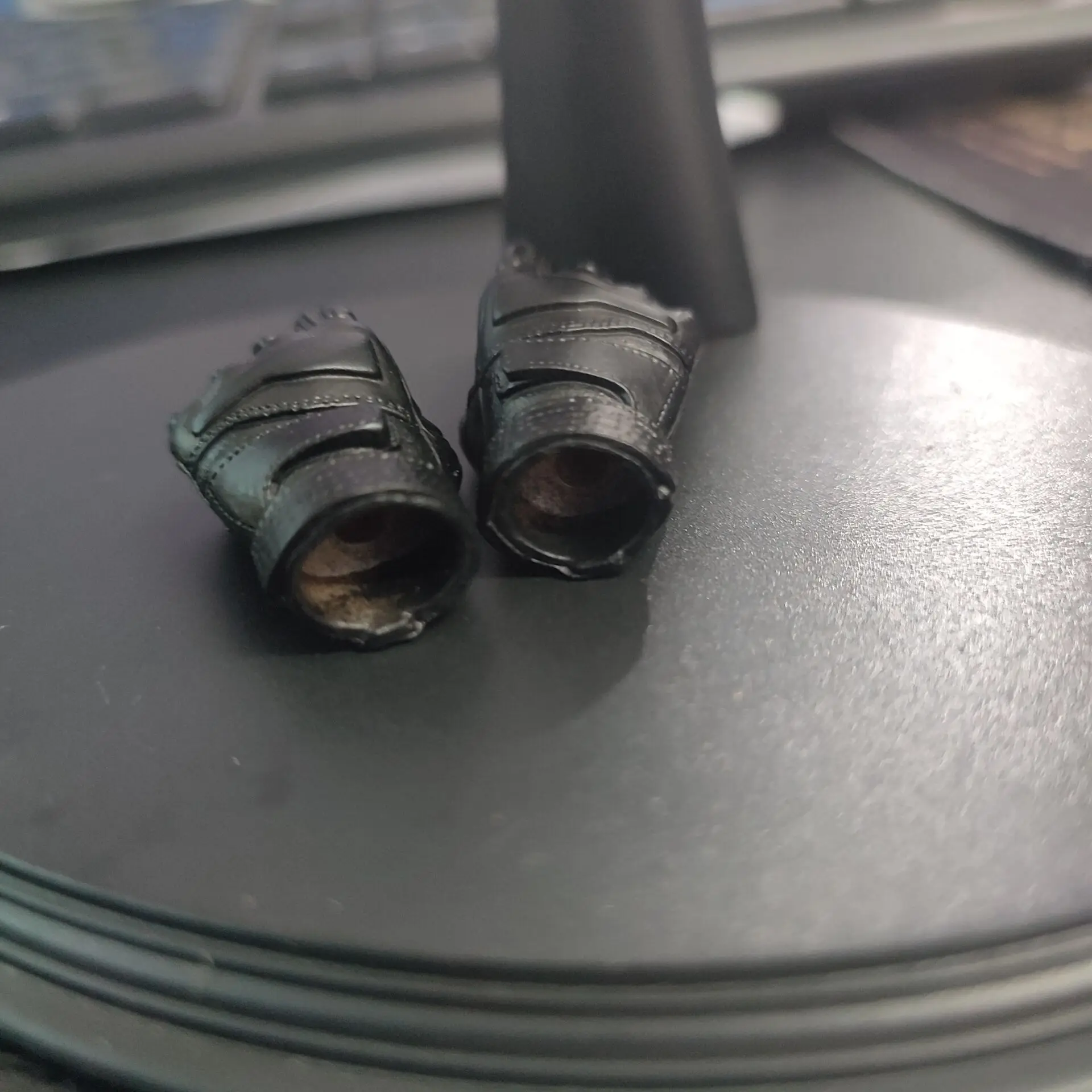 Pary w magazynie 1/6 Sca Man Male Hands Gloved Hand Black Type Holding Figure Gun Holder Gloves Model For 12" Action figure