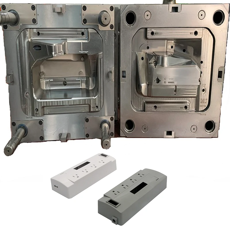 Custom High Precision Electrical Plastic Injection Mold For Power Plug Switch Socket Cover Shell Industrial Electronic Parts Mol