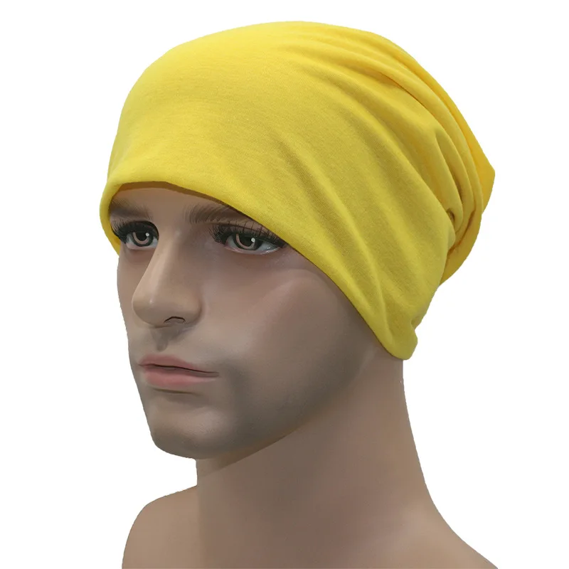 Gorros Unisex cálidos de doble capa para hombre y mujer, gorros transpirables finos de Color caramelo para esquí, correr, senderismo y ciclismo,