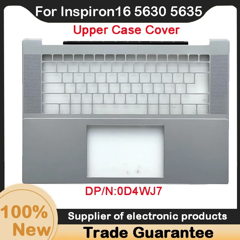 

Новинка для DELL Inspiron16 5630 5635 Серебряная верхняя фотообложка C оболочка 0D4WJ7 D4WJ7