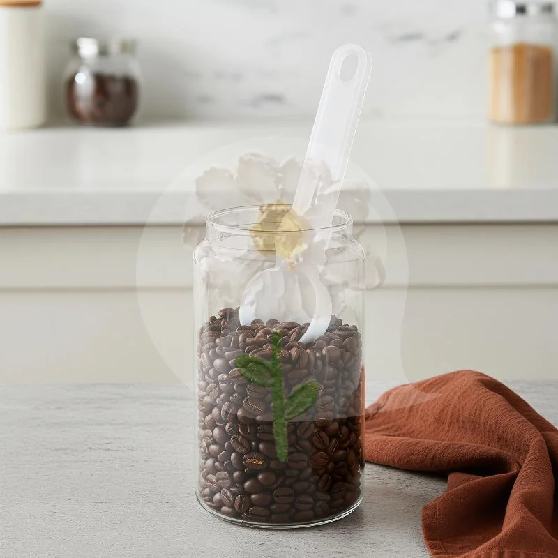 Practical Funnel Scoop for Protein Powder Sliding Leakproof Design for Milk Supplements