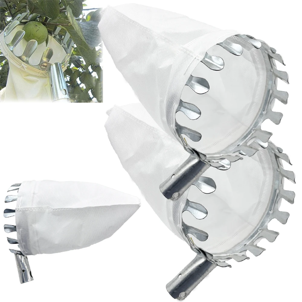 Tall Tree Picking Tool Fruit Catcher Collection Bag Farm Gardening Supplies Fruit Picker For Apple Peach Other Fruits Ensuring