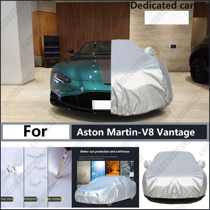 

For Aston Martin-V8 Vantage Oxford cloth car cover for sun protection, rain resistance, and all season special car dust cover