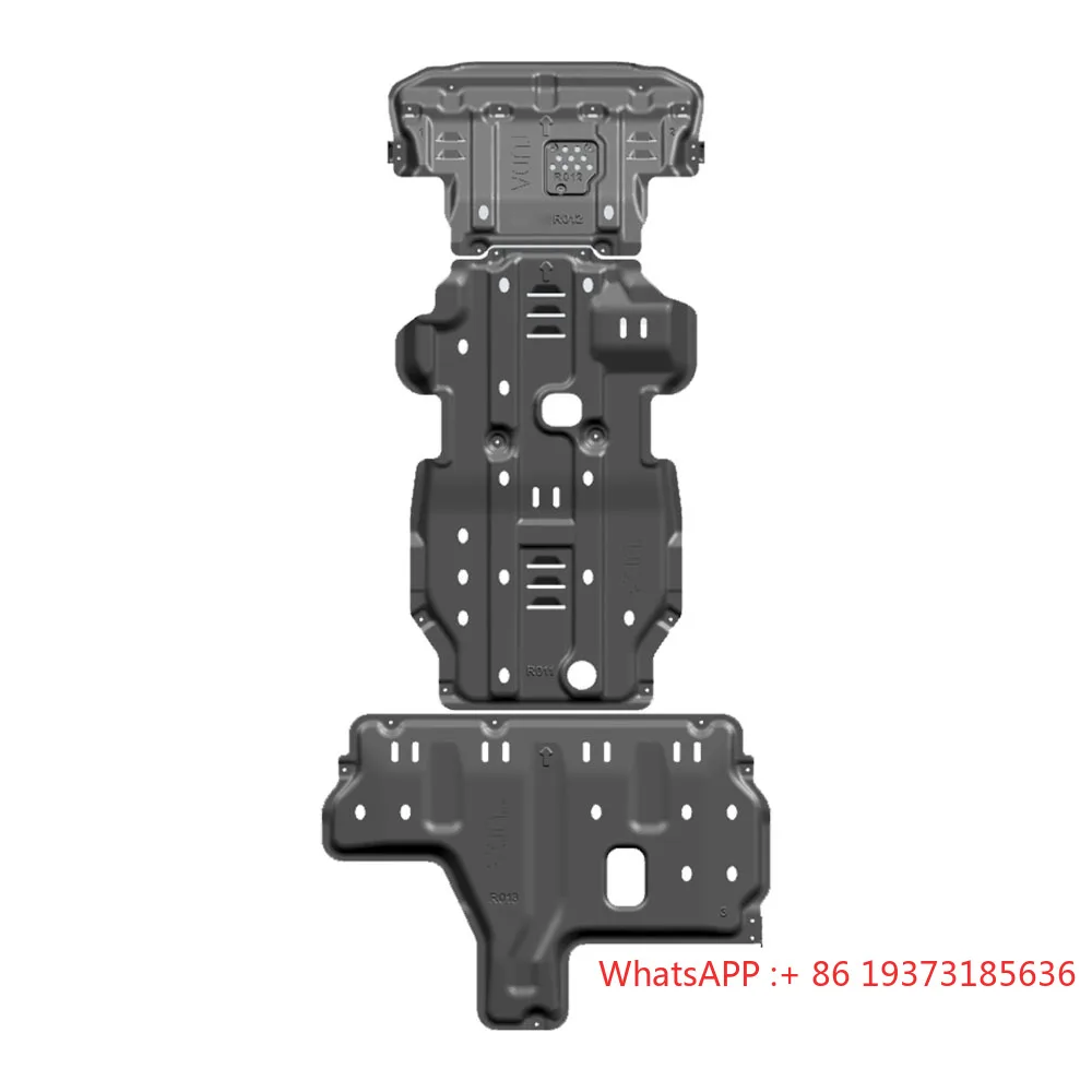 4x4 Off Road Accessories Underbody Guard Aluminum Alloy Terra Engine Cover Full Skid Plates for Nissan