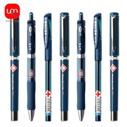 3/6pcs Blue Long Time Non-Fading Press Lid Medical Prescription Pen Gel Ink Pen Stationery Office Supplies